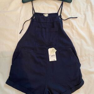 Billabong Navy Blue Overalls